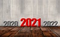 Conceptual message writing showing `2021`. Business photo showcasing go with regulations governing conduct...