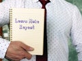 Conceptual photo about Learn Make Repeat with handwritten text