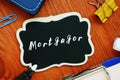 Conceptual photo about Mortgagor with written text Royalty Free Stock Photo