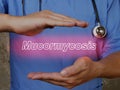 Conceptual photo about Mucormycosis  with written phrase Royalty Free Stock Photo
