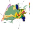 Conceptual scheme, master plan, city map