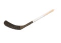Isolated Smashed Hockey Stick