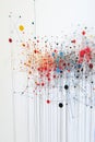 Conceptual Visualization of Connected Data Points in Abstract Representation