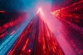 Conceptual visualization of a futuristic skyscraper