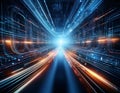 A conceptual visualization of mining data flow as streams
