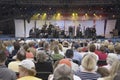 Concert audience watching Bruce Hornsby