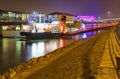 A38 is a concert boat on river Danube in Budapest Royalty Free Stock Photo