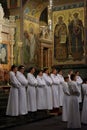 Concert of boys` choir Little Singers Of Paris