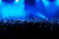 Concert Crowd Royalty Free Stock Photo