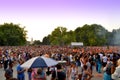 Concert crowd Royalty Free Stock Photo