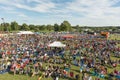 Concert fans gathering for a night of entertainment