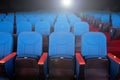 Concert film seat premiere Royalty Free Stock Photo