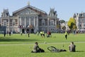 The Concert Gebouw Building In The Background At The Museumplein At Amsterdam The Netherlandsv 20-9-2020