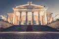 Concert hall berlin at Gendarmenmarkt at night Royalty Free Stock Photo