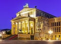 Concert Hall (Konzerthaus) on Gendarmenmarkt square at night, Berlin, Germany Royalty Free Stock Photo