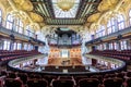 Concert Hall in Music Palace by Gaudi, Barcelona, Spain