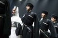 Concert hall. Speech of the national Georgian ballet Sukhishvili.Georgian dancers performing a