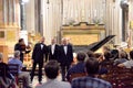 Concert inside a church