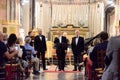 Concert inside a church