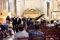 Concert inside a church