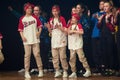 Concert Performance at the Bratsk-Art Shopping Center `of May 25, 2018. Dance groups `Step by step,` Candy, `New dances.` City of