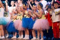 Concert Performance at the Bratsk-Art Shopping Center `of May 25, 2018. Dance groups `Step by step,` Candy, `New dances.` City of