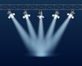 Concert scene Royalty Free Stock Photo