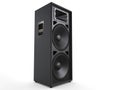 Concert speaker - side view Royalty Free Stock Photo