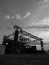 Concert stage from Chennai International kite festival