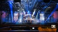 Concert Stage With Lights Royalty Free Stock Photo