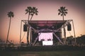 Concert Stage Royalty Free Stock Photo