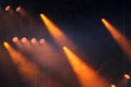 Concert Strobe Lights Royalty Free Stock Photo