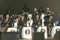 Concert by the U. S. Army Training and Doctrine Command Band, a jazz band, in Colonial National Historical Park. Part of the