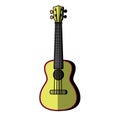 Concert Ukulele - Hawaiian string musical instrument