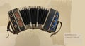 concertina accordion antique Royalty Free Stock Photo