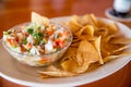 Conch Ceviche with Chips