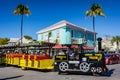 Conch Tour Train - Key West, Florida Royalty Free Stock Photo