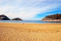 Concha Beach in San Sebastian, Spain