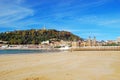 Concha Beach in San Sebastian, Spain