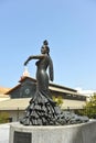 Conchita Aranda, Cadiz flamenco dancer, Santa Maria neighborhood, Andalusia, Spain Royalty Free Stock Photo