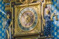 Conciergerie clock on the Clock Tower of the Conciergerie Royalty Free Stock Photo