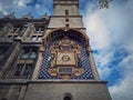 The Conciergerie Clock, The Clock Tower Tour de l`Horloge. The oldest public clock Paris as remaining part of the Palais de la