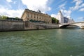 Conciergerie, waterway, river, canal, water