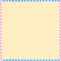 Concise Light Yellow Background, Template, Cute Frame