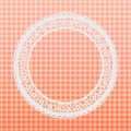 Concise Orange Background, Template, Floral Texture