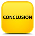 Conclusion special yellow square button