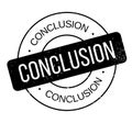 Conclusion rubber stamp