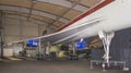 Concord - British-French supersonic passenger airplane in the