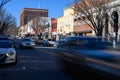 Looking down Union Street in downtown Concord NC