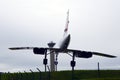 Concorde Air plane on Charles de Gaulle Intenational Airport, Paris Royalty Free Stock Photo